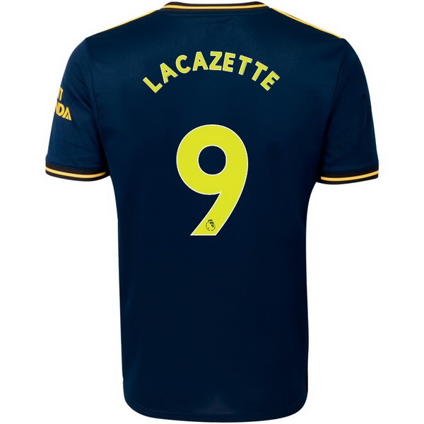 Camiseta Arsenal NO.9 Lacazette Replica Tercera Ropa 2019/20 Azul